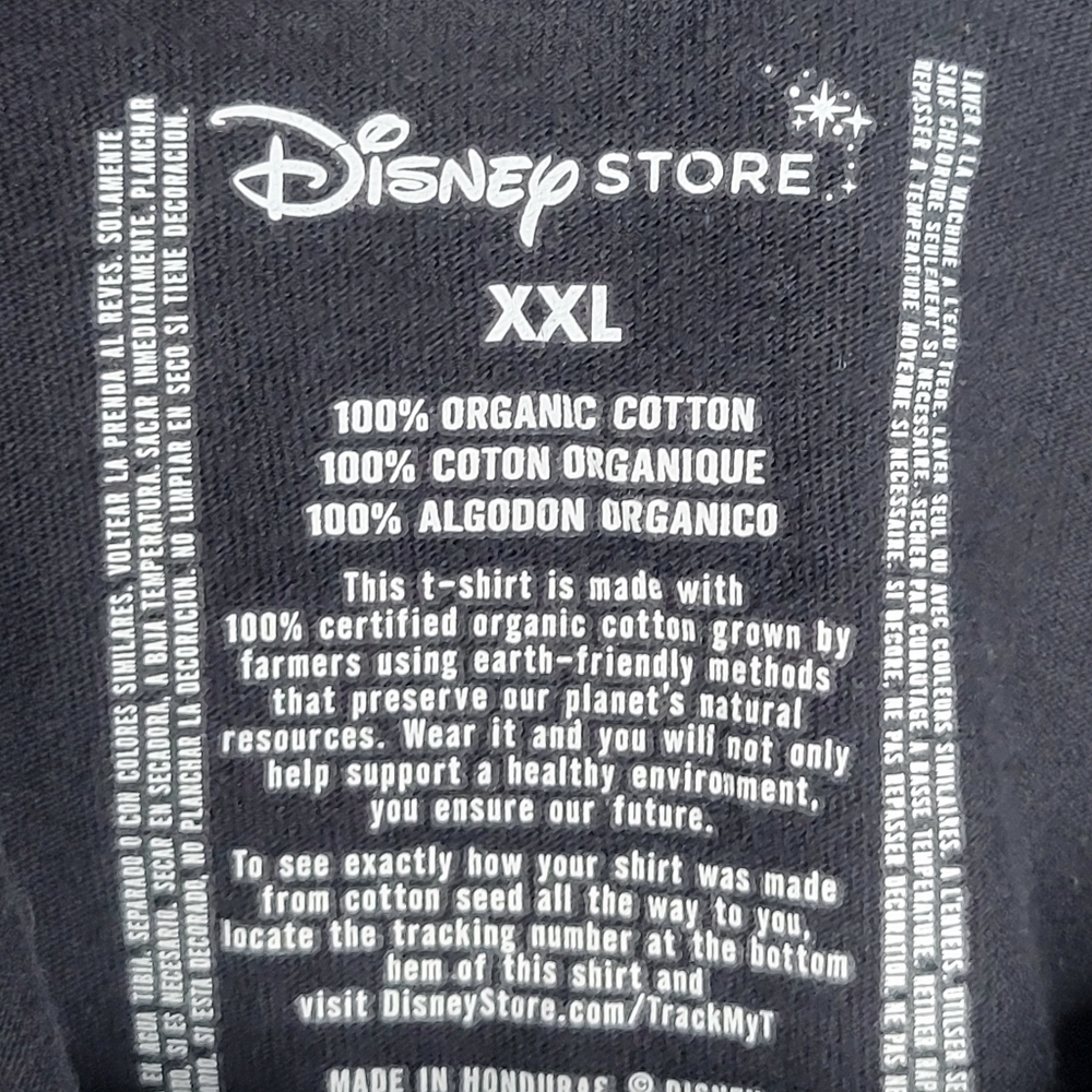 Disney Store The Amazing Spiderman Graphic T-Shirt in Black Size XXL - Picture 3 of 3